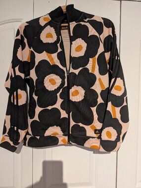 Marimekko x Adidas Unikko zip-up sweater (size S)